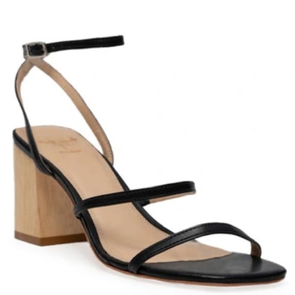 BLACK SUEDE STUDIO Verana Ankle Strap Sandal - Picture 6 of 12